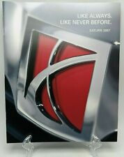 2007 SATURN Car Sales Brochure Catalog - Sky Redline VUE ION Outlook Aura Relay picture