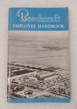Beechcraft employee handbook. I believe this to be from the 1950's. picture