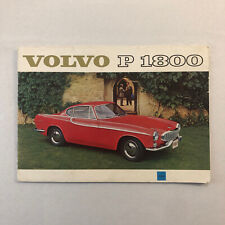 Volvo P1800 Sales Brochure Catalog Advertising Vintage Car Volvo P 1800 picture