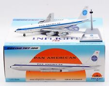 Inflight 1:200 Pan Am Polished Boeing B707-100 Diecast Aircraft Model N710pa picture