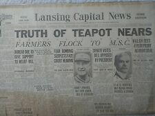 Lansing,Michigan Lansing Capital News February 1, 1928 Newspaper 14 pgs. picture