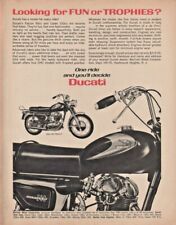 1965 Ducati Monza - Vintage Motorcycle Ad picture