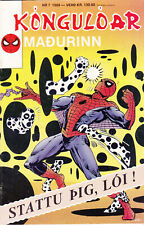 Spider-Man / Kóngulóarmaðurinn  #7  (1988) in Icelandic  picture