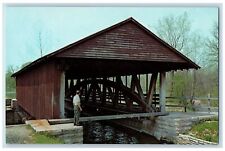 c1960's Duck Creek Aqueduct Martinsville Indiana IN Unposted Postcard picture