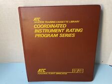 ATC-610 Personal Flight Simulator Aviation Training Cassette Library Tapes 1979 picture