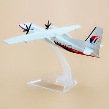 Malaysia FOKKER FOK F50 F-50 Airlines Airplane Model Plane Metal Aircraft 16cm picture