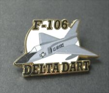 Convair F-106 Delta Dart USAF Air Force Aircraft Lapel Pin 1.3 inches picture