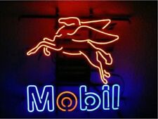 New Mobilgas Pegasus Horse Mobil Gas Oil Neon Light Sign Lamp 17