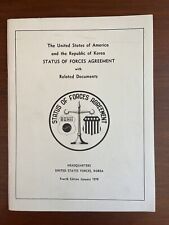 1978 United States of America And Republic of Korea Status of Forces Agreement picture
