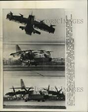 1965 Press Photo USAF Ling-Temco-Vought XC142A, Experimental Transport Test picture