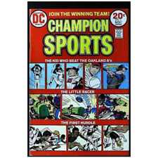 Champion Sports #1 in Very Fine + condition. DC comics [q picture