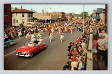 Holland MI-Michigan, Tulip Time Parade, Antique Vintage Souvenir Postcard picture