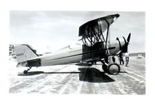 Stearman C Biplane Airplane Vintage Photograph 5 x 3.5