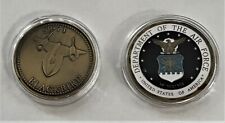 USAF Air Force SR-71 Blackbird Lockheed Martin Challenge Coin #4 (Skunk Works) picture