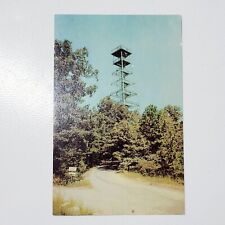 Hot Springs AR Mountain Observation Tower Vintage RPPC Postcard Old Arkansas     picture