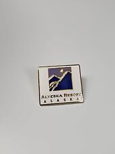 Alyeska Resort Travel Souvenir Lapel Pin Girdwood Alaska picture