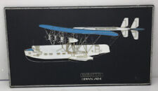 Rare 1970s pan am airline Sikorsky S-40 airplane plaque 10x5.75” plastic picture