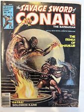 SAVAGE SWORD OF CONAN, Issue #25, (Marvel 1977), GUC, Bagged & Boarded picture