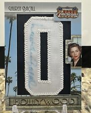 LAUREN BACALL 2009 Donruss Americana #5 HOLLYWOOD PATCH AUTO 38/45 AUTO picture