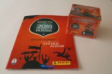 Panini Road to Russia 2018 Sticker Album + Display 50 Bags 250 Sticker Original Packaging picture