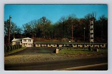 Millersburg OH-Ohio, Briar Hill Motel, Advertising, Antique Vintage Postcard picture