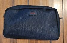 Tumi For Delta Airline Business First Class Amenity Pouch Travel Zippered Bag  picture