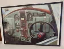 Photo Of The 1937 Ercoupe Airplane Cockpit. Historic Aircraft  Framed.  picture