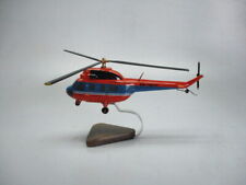 Mi-2 Mil Hoplite Helicopter Desktop Mahogany Kiln Dried Wood Model Small New picture