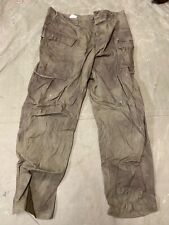 WWII US ARMY DARK SHADE HBT COMBAT FIELD TROUSERS- XLARGE 38 WAIST picture