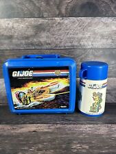 Vintage GI Joe Tiger Force power rangers  Lunch Box Plastic Thermos 1988 Hasbro  picture