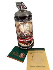 Budweiser 2003 Historical Advertising 1936 Lidded Stein CB24 With COA picture