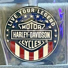 Harley Davidson Live Your Legend Challenge Coin Poker Chip NEW in package Rare picture