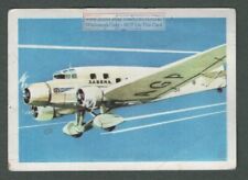 Savoia Marchetti S-73 Italian 3 Engine Airliner Vintage Trade Ad Card picture