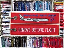 Keyring Boeing 767-300 Remove keychain tag for pilots B767 Boeing B767 picture