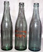 Vintage Pre-1930's Soda Bottle Lot (Royal Crown, Cheerwine) LOOK picture