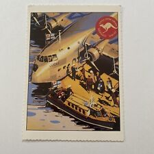 Qantas Empire Airways Flying Boat COOEE VH-AFB 1938 Postcard picture