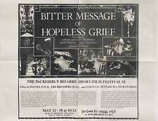 Survival Research Laboratories, David Lynch / Bitter Message of Hopeless Grief picture