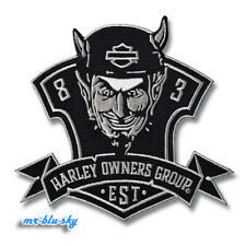 Rebel Logo Patch ~ Harley Davidson Owners Group H.O.G. picture