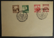 1938 Envelope Zeppelin Stamps German Empire Contance Deutrches Reich picture