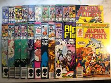 Alpha Flight Lot of 21 Comics. #1, 33. Lady Deathstrike,Puck, picture