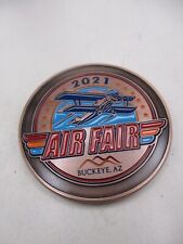 Buckeye Arizona 2021 Air Fair Copperstate Fly in Challenge Coin / Show picture
