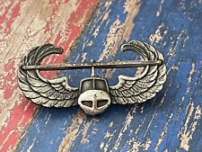 Early U.S. Army Air Assault Badge - 1/20 Silver Filled - Excellent original Cond picture