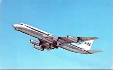Scandinavian Airlines System, Convair 990 Coronado - Aviation Airplane Postcard picture