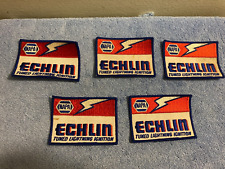 VINTAGE PATCH LOT OF 5 NAPA ECHLIN TUNED LIGHTNING IGNITION READ picture