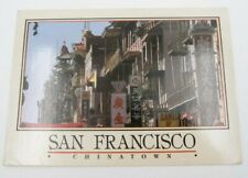 Vintage San Francisco California Chinatown Postcard picture
