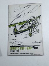 Vintage Catalog Sporty's Pilot Shop Spring 1968 Luken Airport Cincinnati OH  picture
