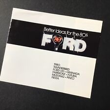 1980 Ford LTD EXP MUSTANG TBIRD ESCORT Dealer Sales Brochure Catalog picture