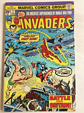 Invaders #1 August 1975 Vintage Bronze Age Marvel Key Issue Very Nice Condition picture
