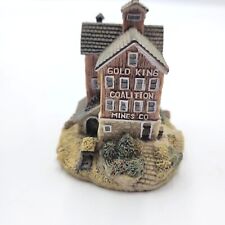 Vintage 1993 Liberty Falls King Mines Train Tracks Resin Miniature Village picture