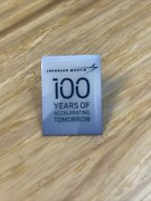 Lockheed Martin 100 Years of Accelerating Tomorrow Pin Lapel Enamel KG picture